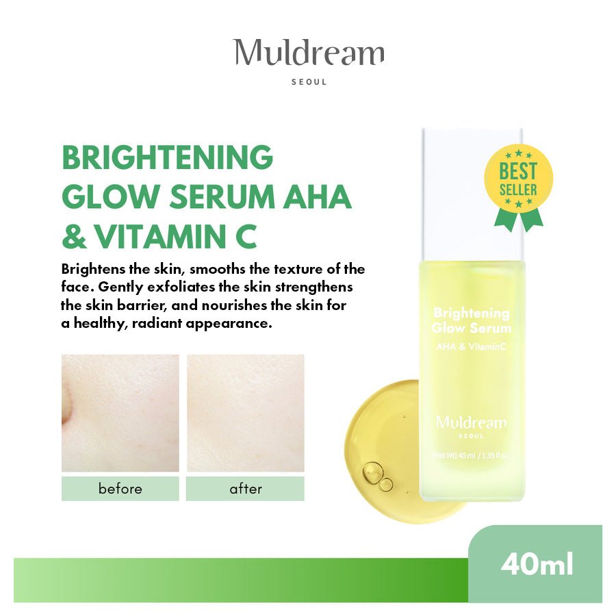 MuldreamMuldream Brightening Glow Serum (AHA & Vitamin C) 40ml8809443285782