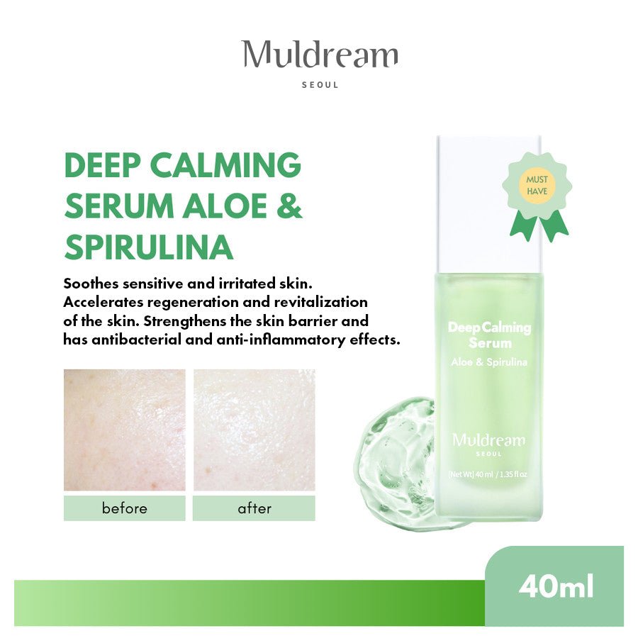 MuldreamMuldream Deep Calming Serum (Aloe & Spirulina) 40ml8809443285829